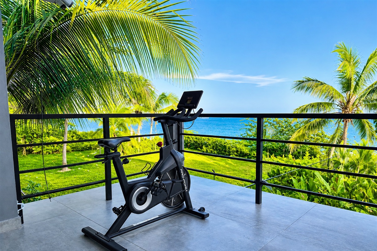 Exercise at the Villa 