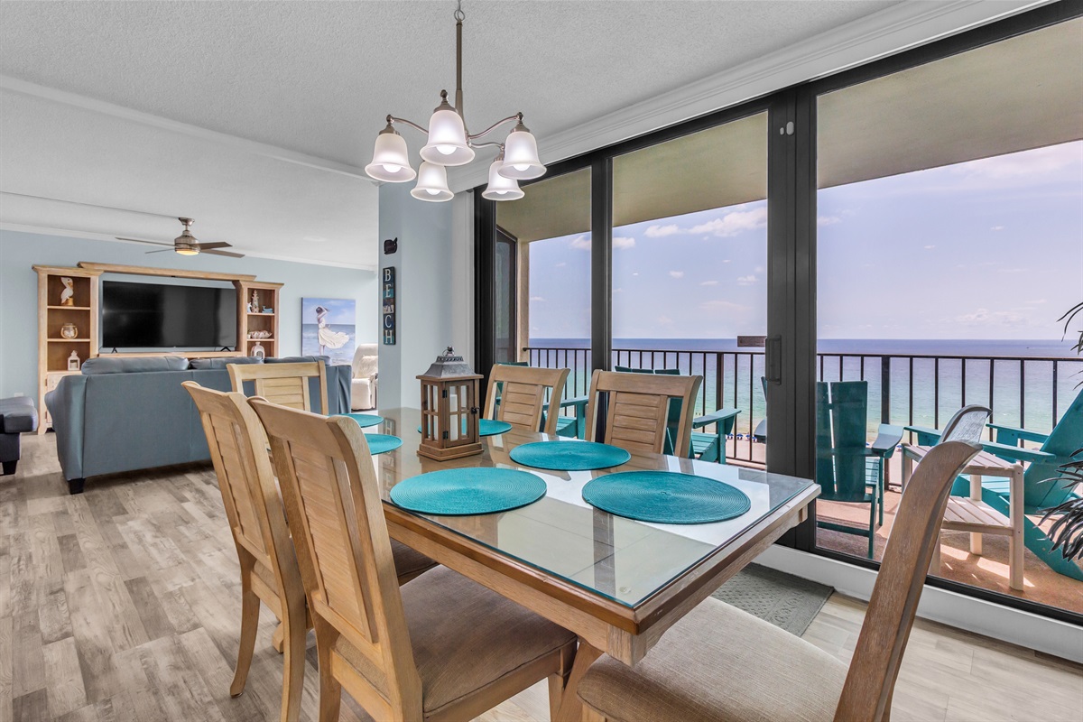 Dining with breathtaking views