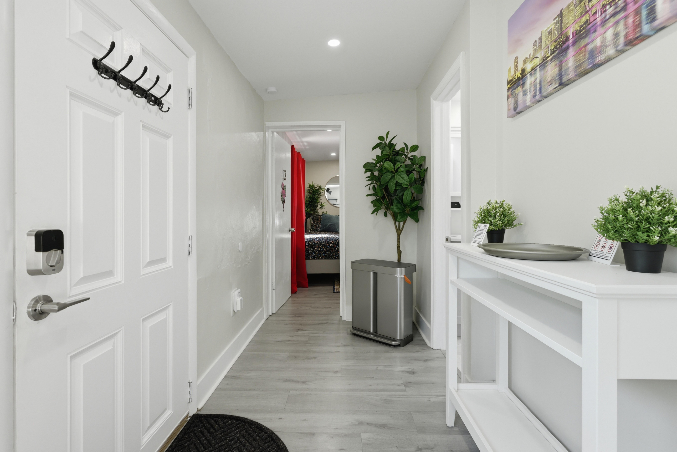 Back Door Entrance Area