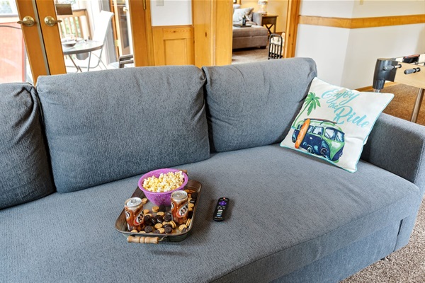 Game Room with Pull-Out Bed.