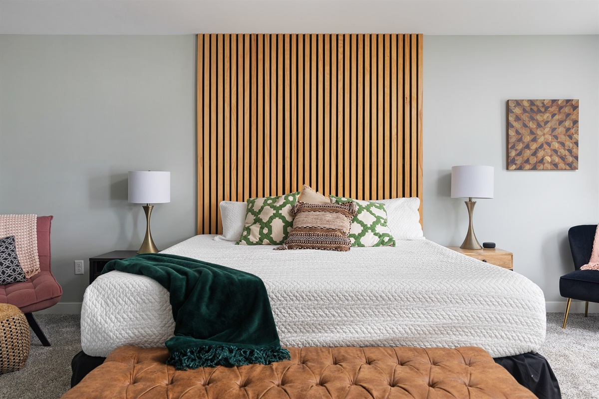 Primary bedroom- upstairs, very spacious