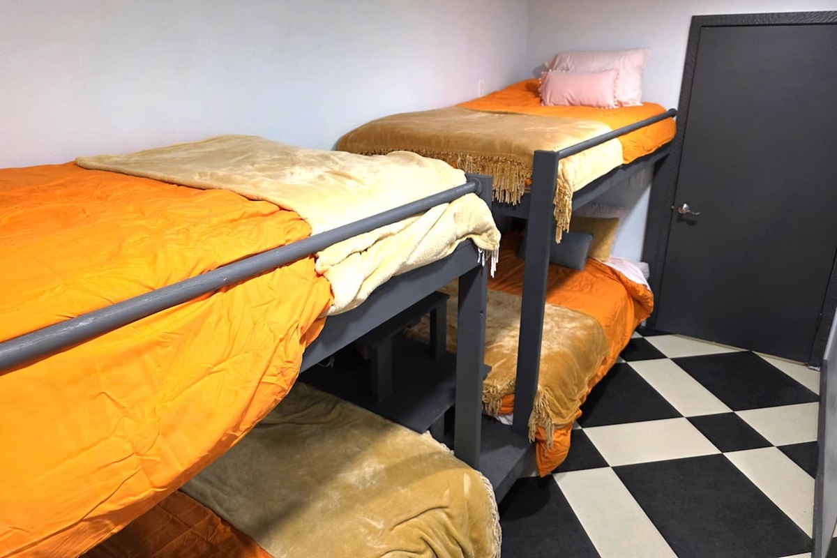 Downstairs bunk room