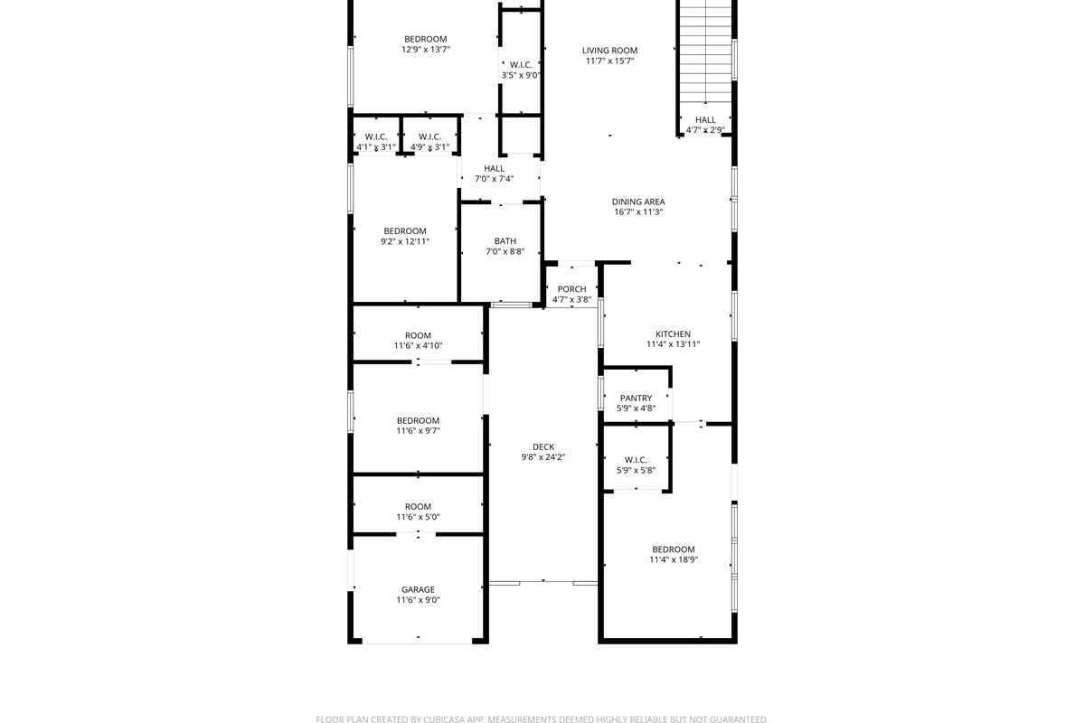 Downstairs floorpan