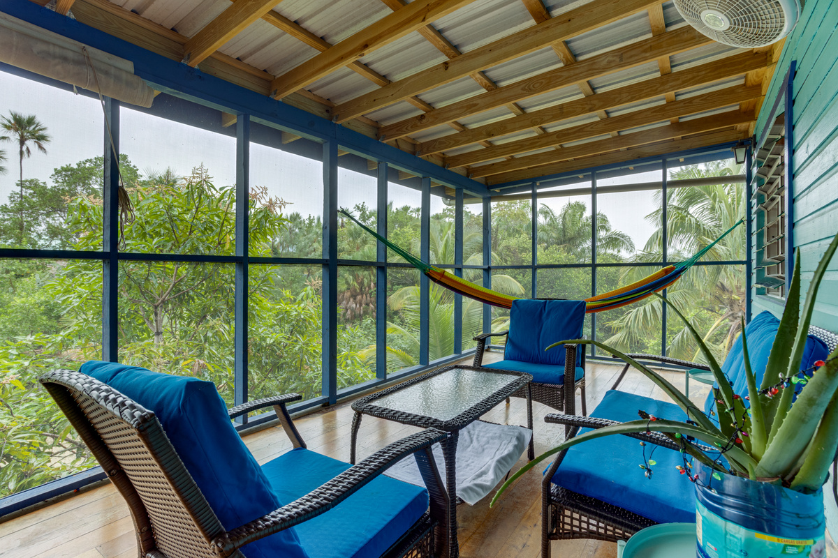 Deck with Hammock