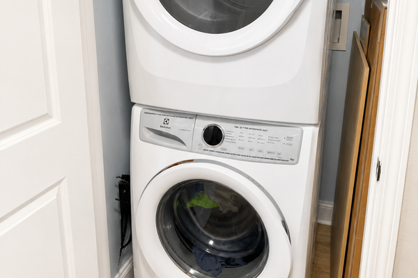 Washer and dryer in-unit