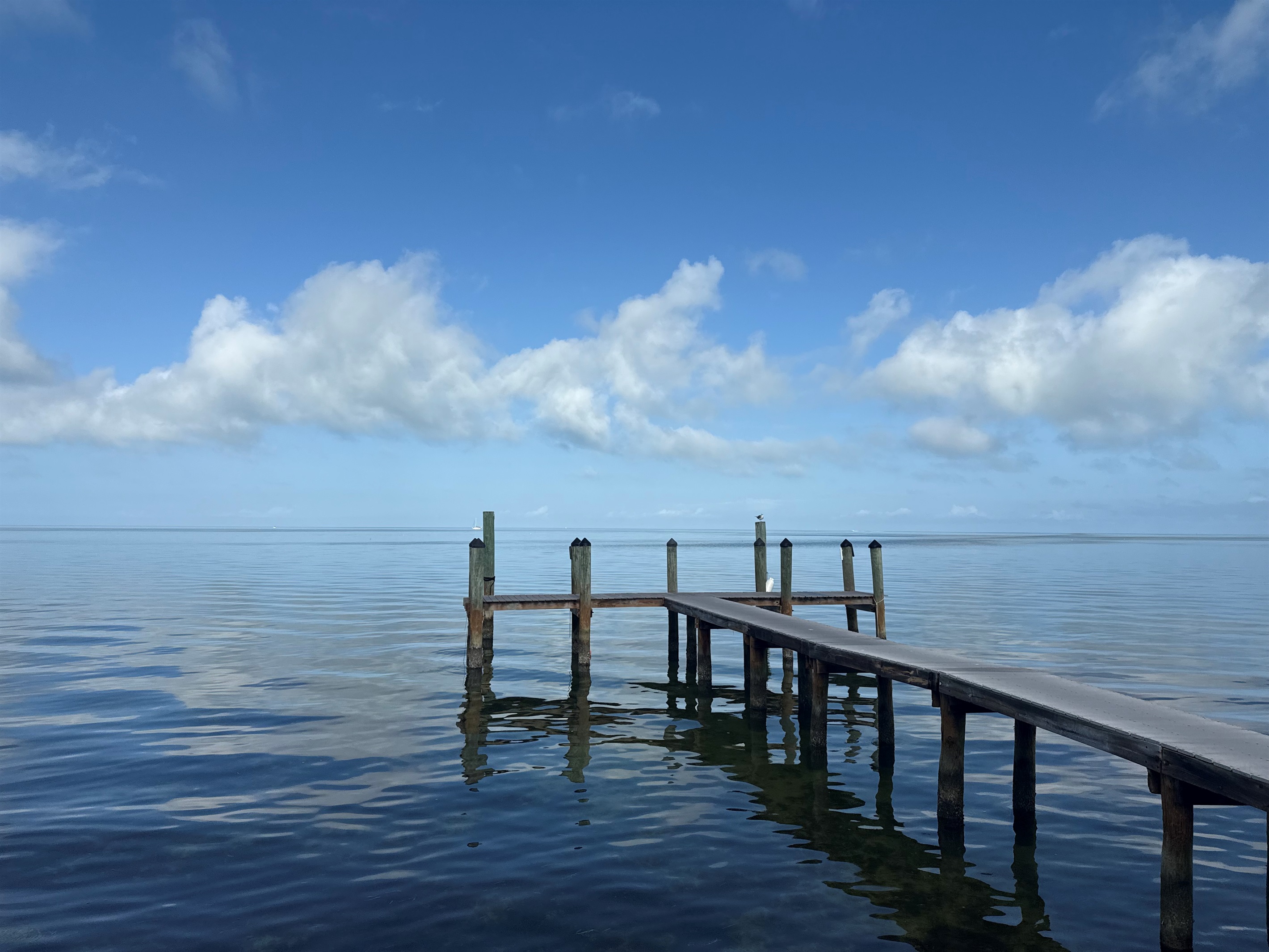Private dock accommodates one boat, up to 26 feet in length