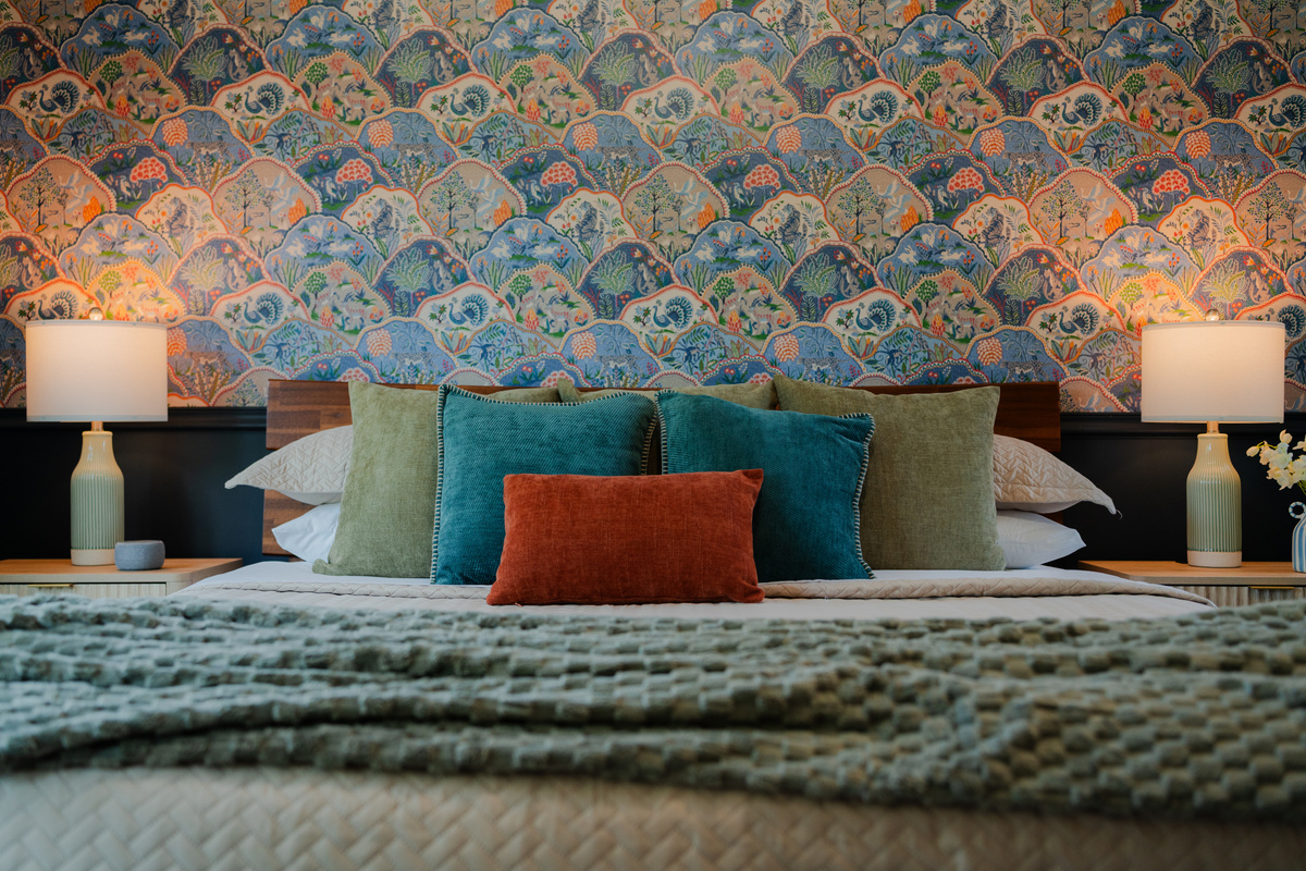 A king suite designed for both comfort and style.