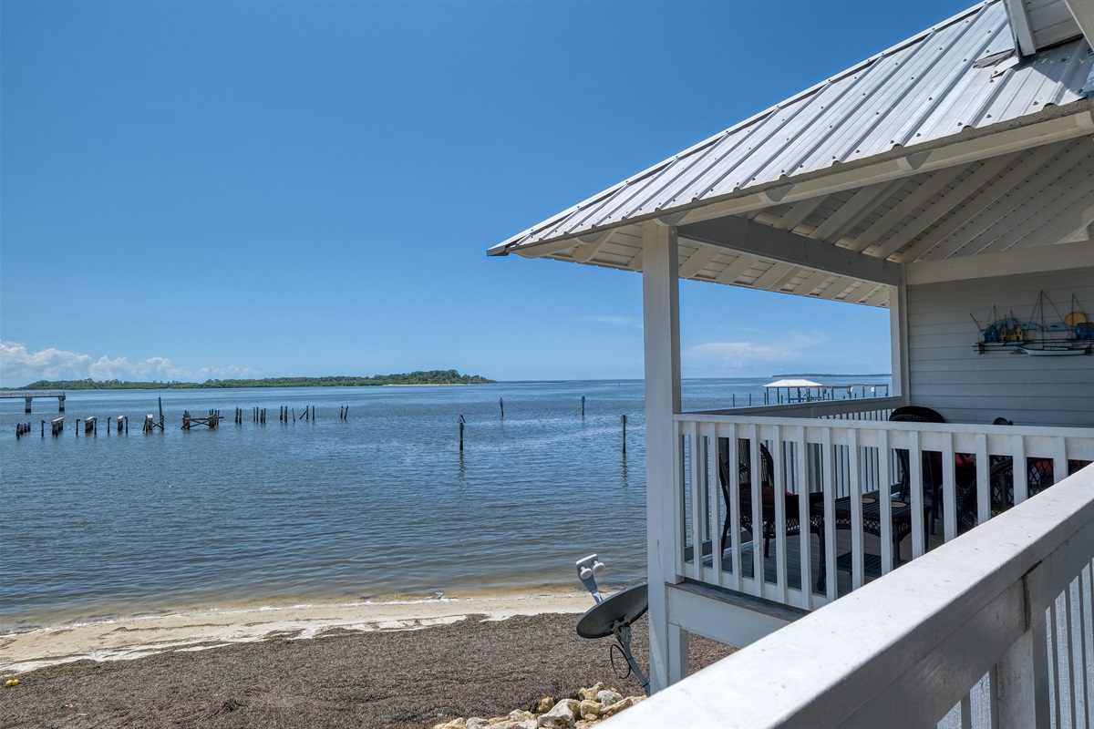 Enjoy the view of the Gulf