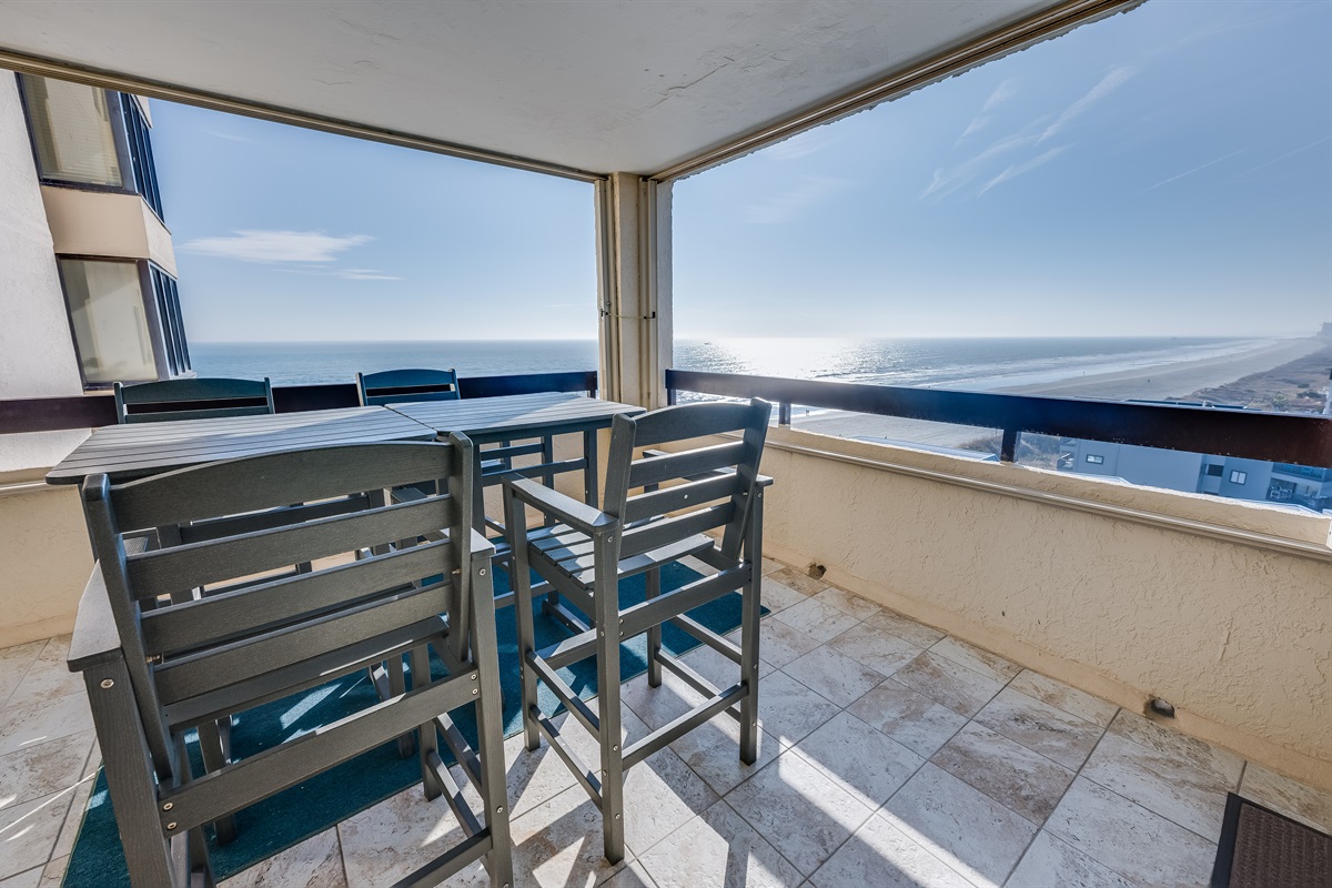 Amazing View from the Balcony!