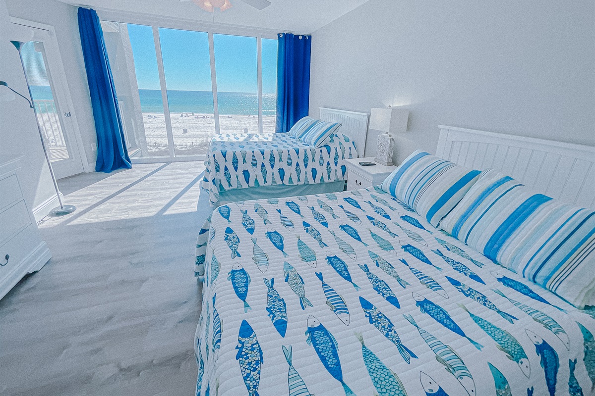 2nd Bedroom with Beach View
