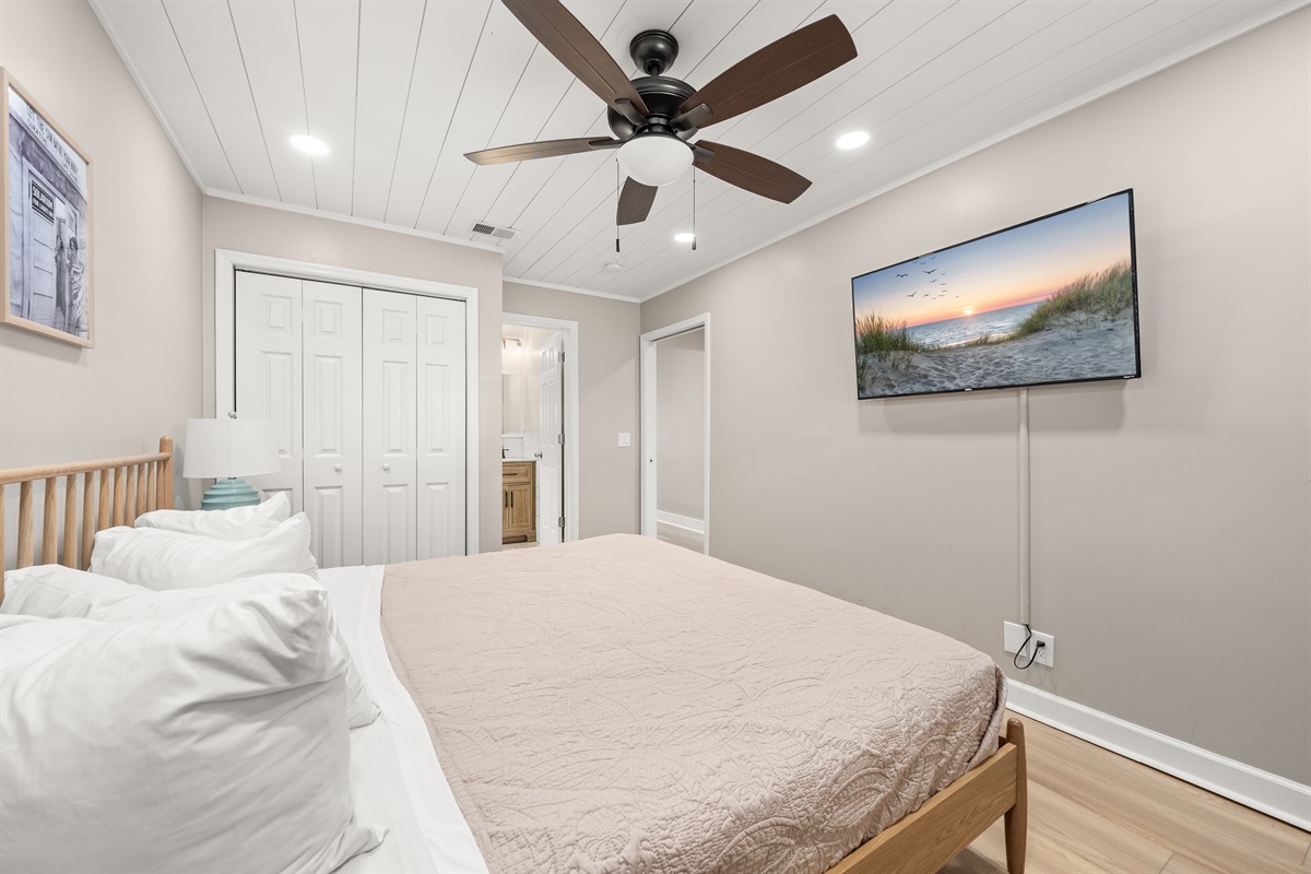 With every comfort of home, each bedroom has a USB hub to charge all of your favorite devices. 