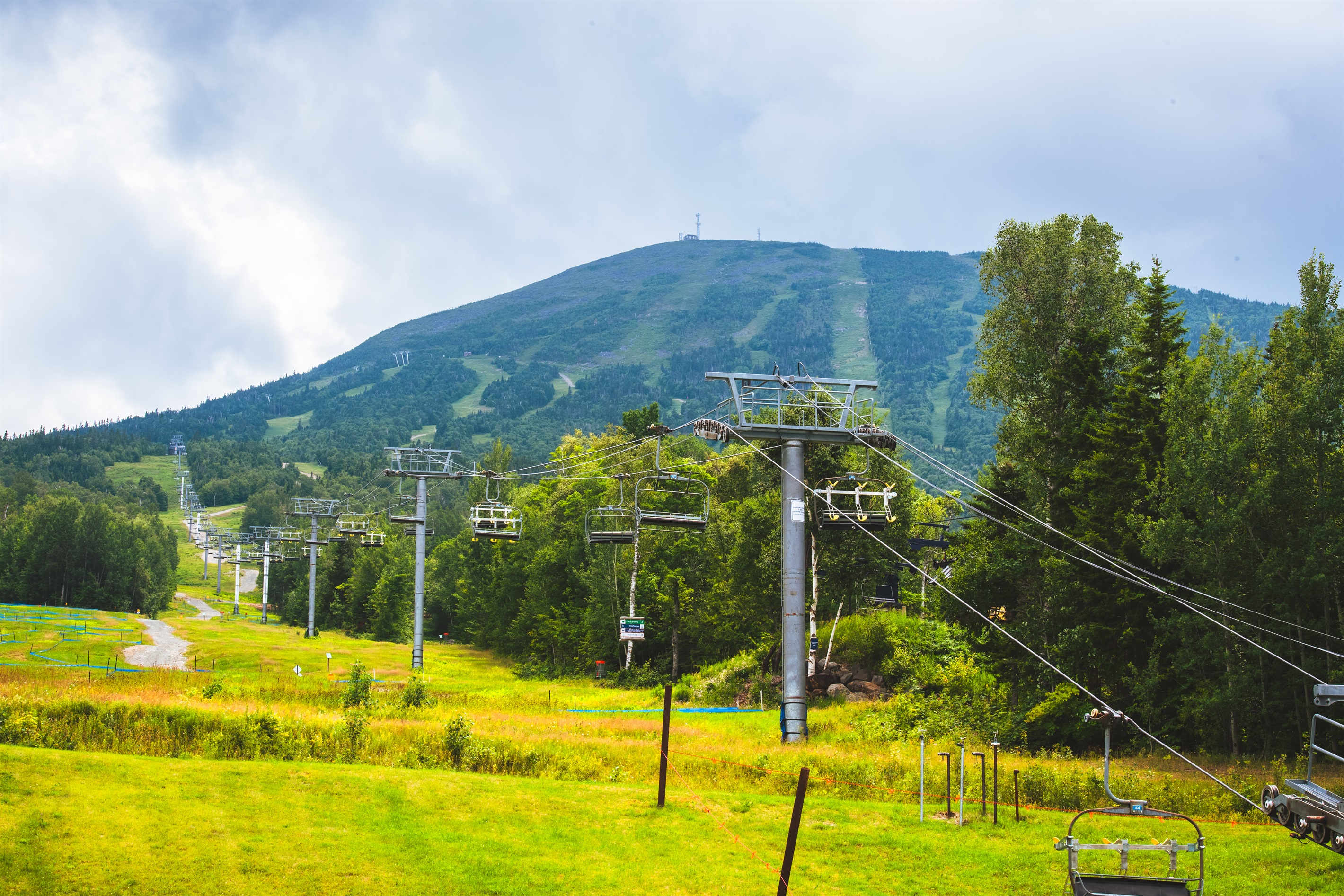 The view of the mountain from the back of the building!