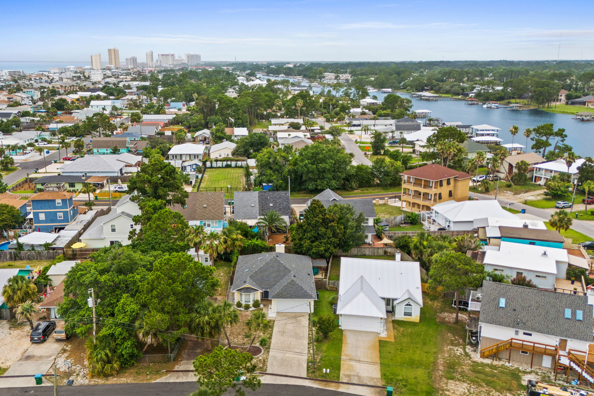 Aerial of House