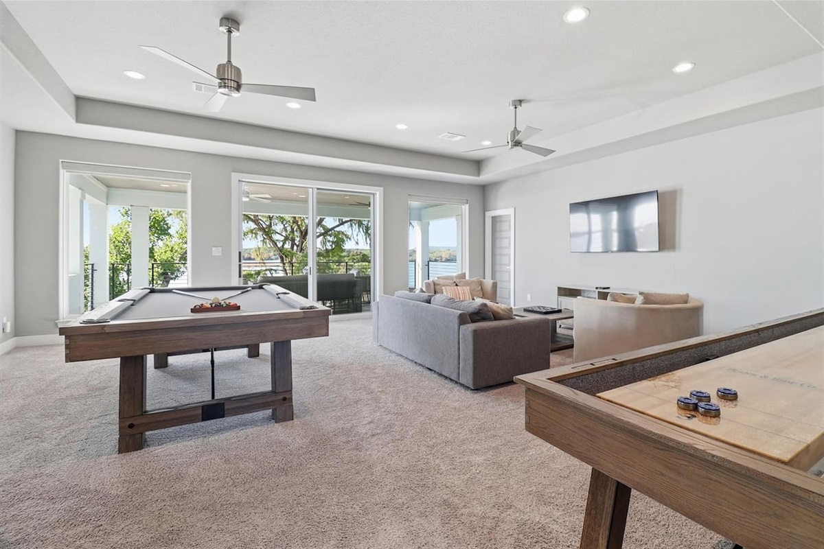 Perfect Lounge Space in the Game Room