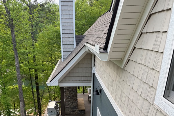 Stairs to main deck from loft