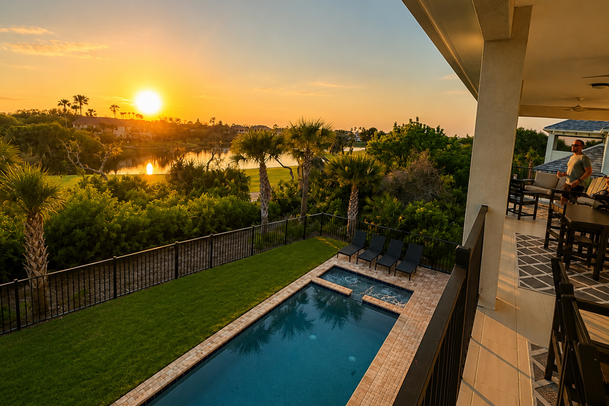 Some of the best moments need no words—just a quiet spot on the balcony, the pool shimmering below, and a sunset painting the sky. Steal a few peaceful minutes here at day's end and let the sheer beauty of it settle deep into your memory.