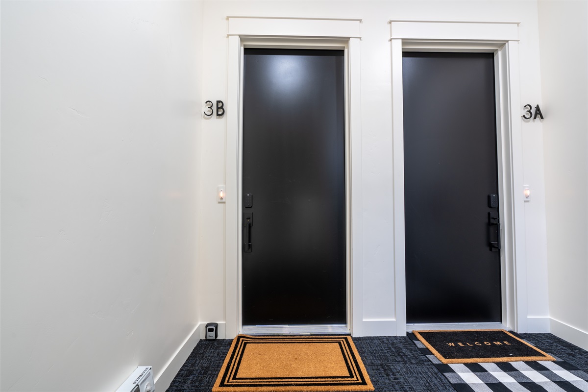 Unit 3B is on the left.