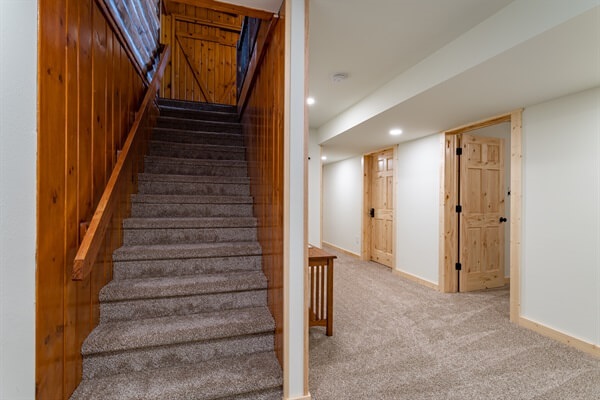 Stairway to the main floor