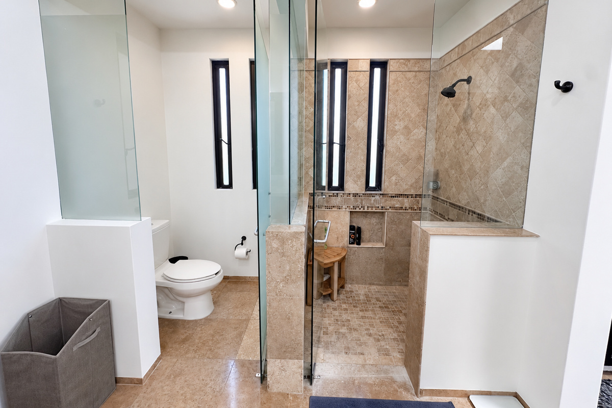 Shower & W/C