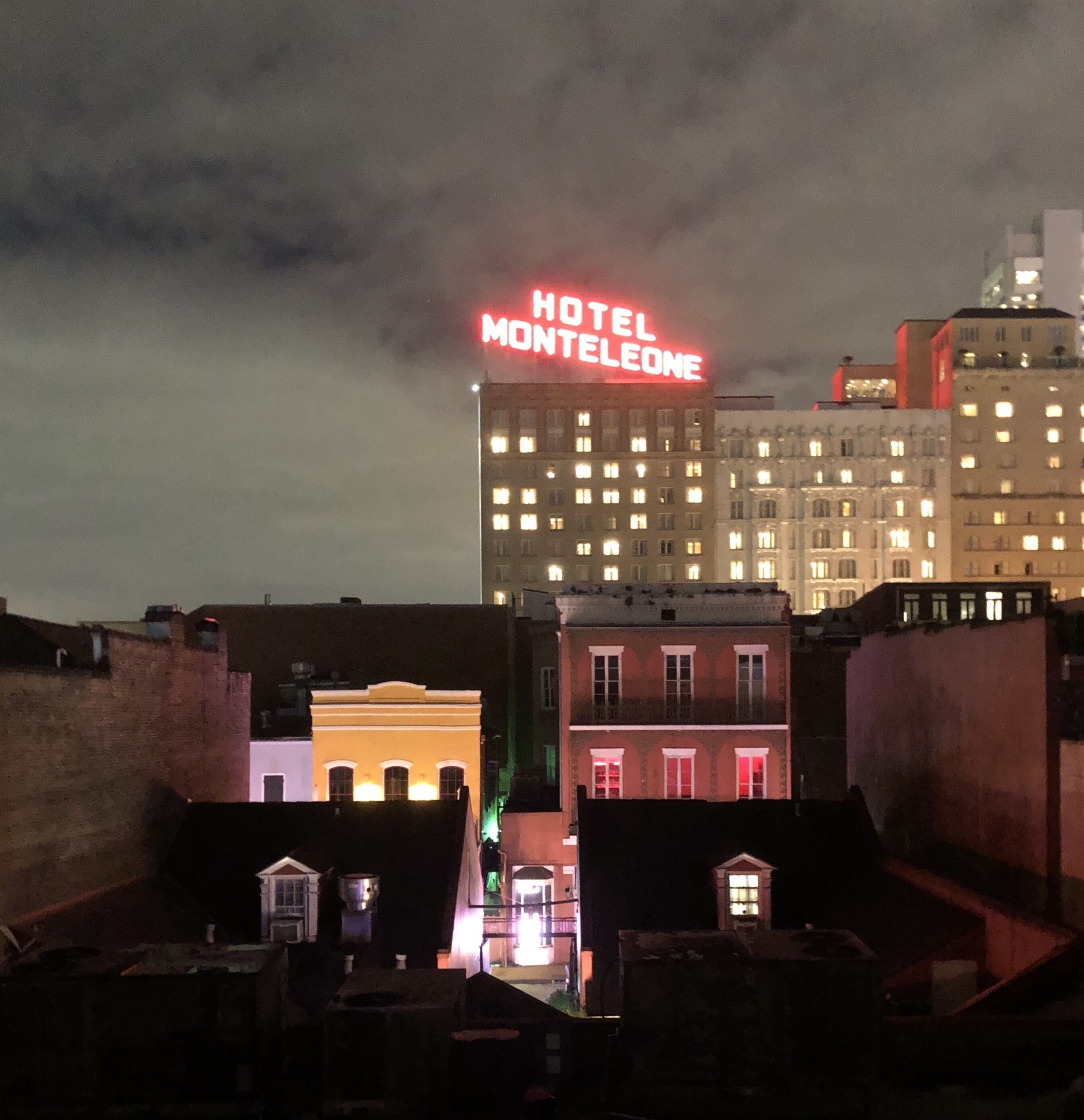 Evening Glimpse from the Balcony