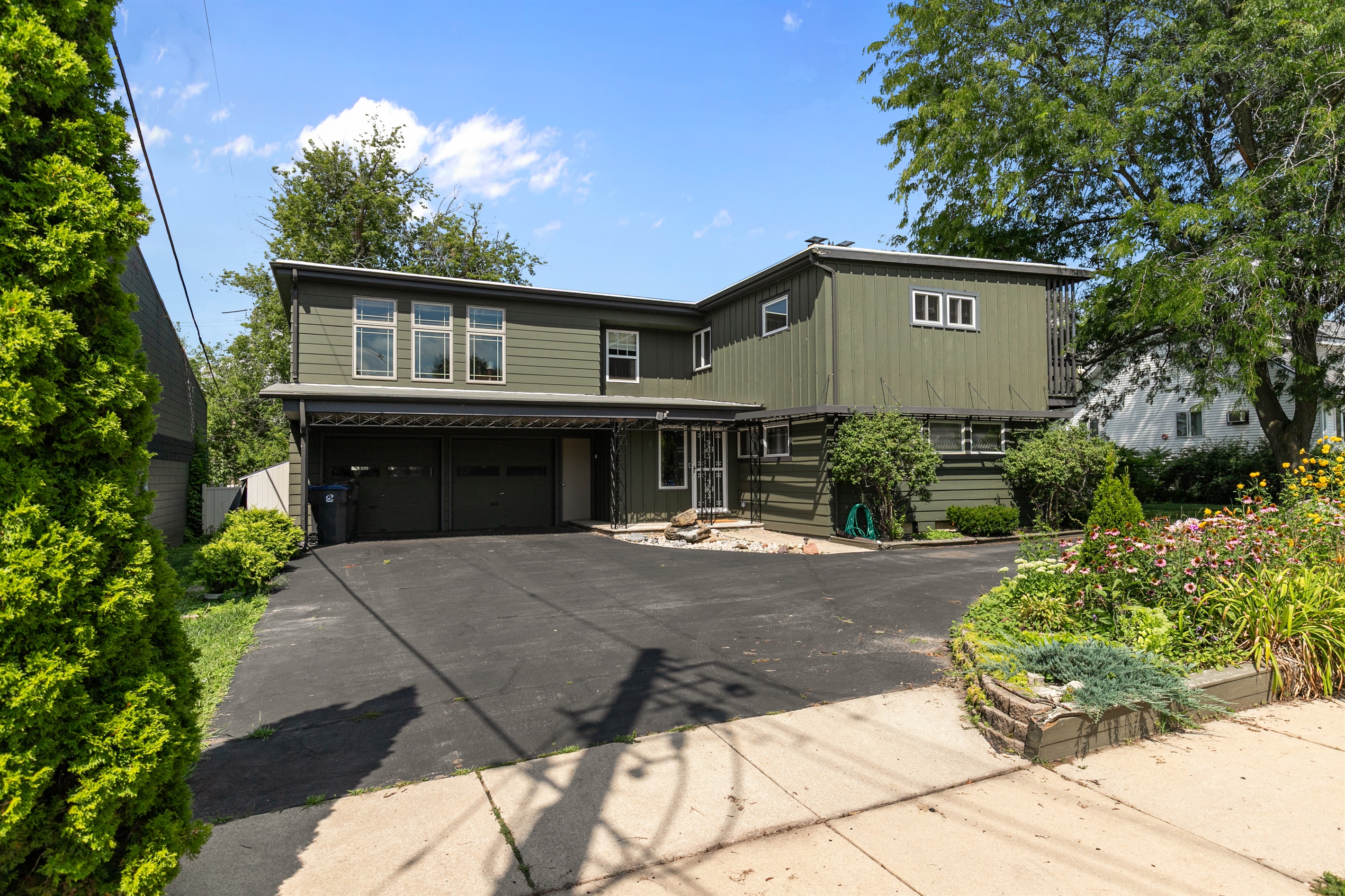 This modern home blends stylish design with welcoming comfort, creating a retreat that feels both unique and inviting from the moment you arrive.