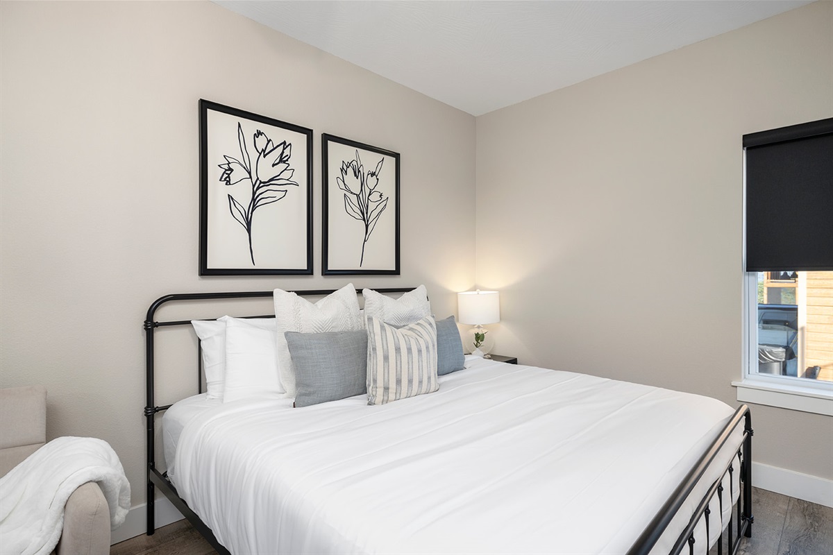 Lower level King with ensuite