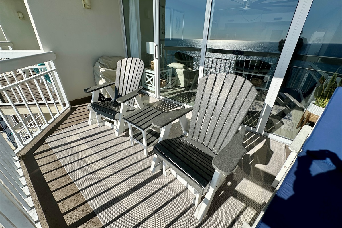 Perfect for watching the dolphins!