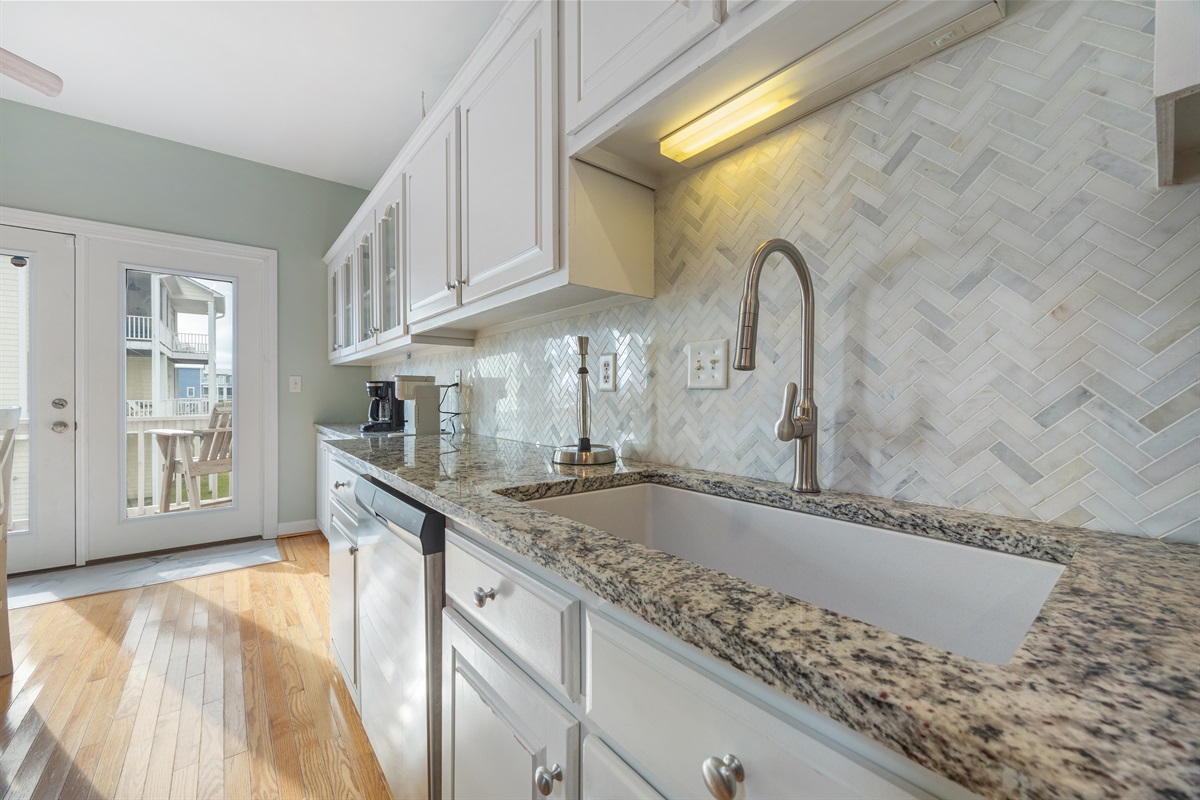 Durable granite surfaces for cooking and prep