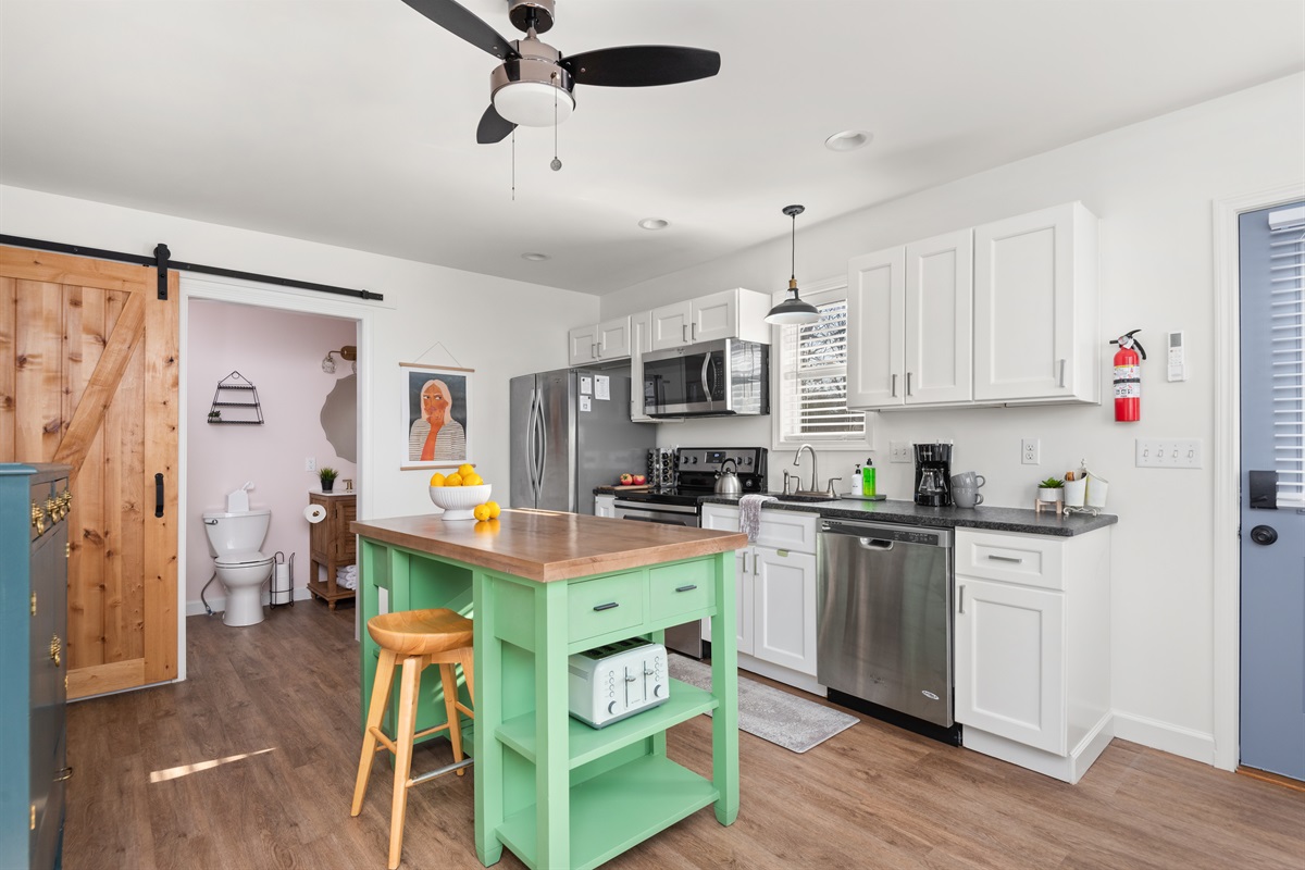 Open Kitchen Space.