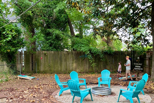 New at Go with the Flo — Cornhole! 