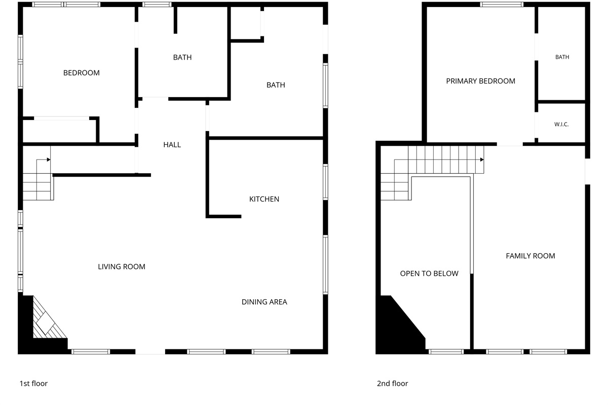 Floor Plan 2 levels