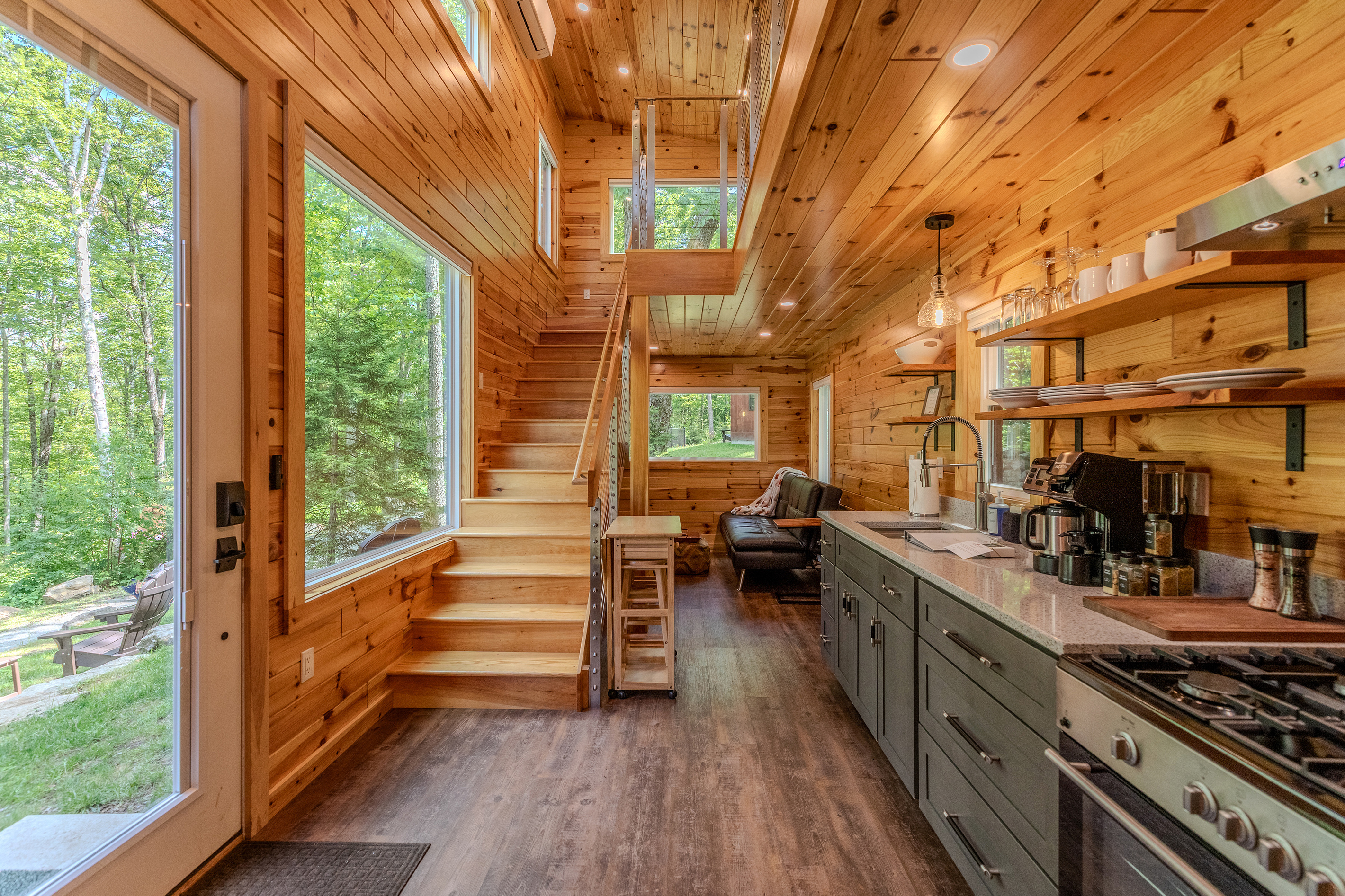 Bright and airy, lovely views from every room