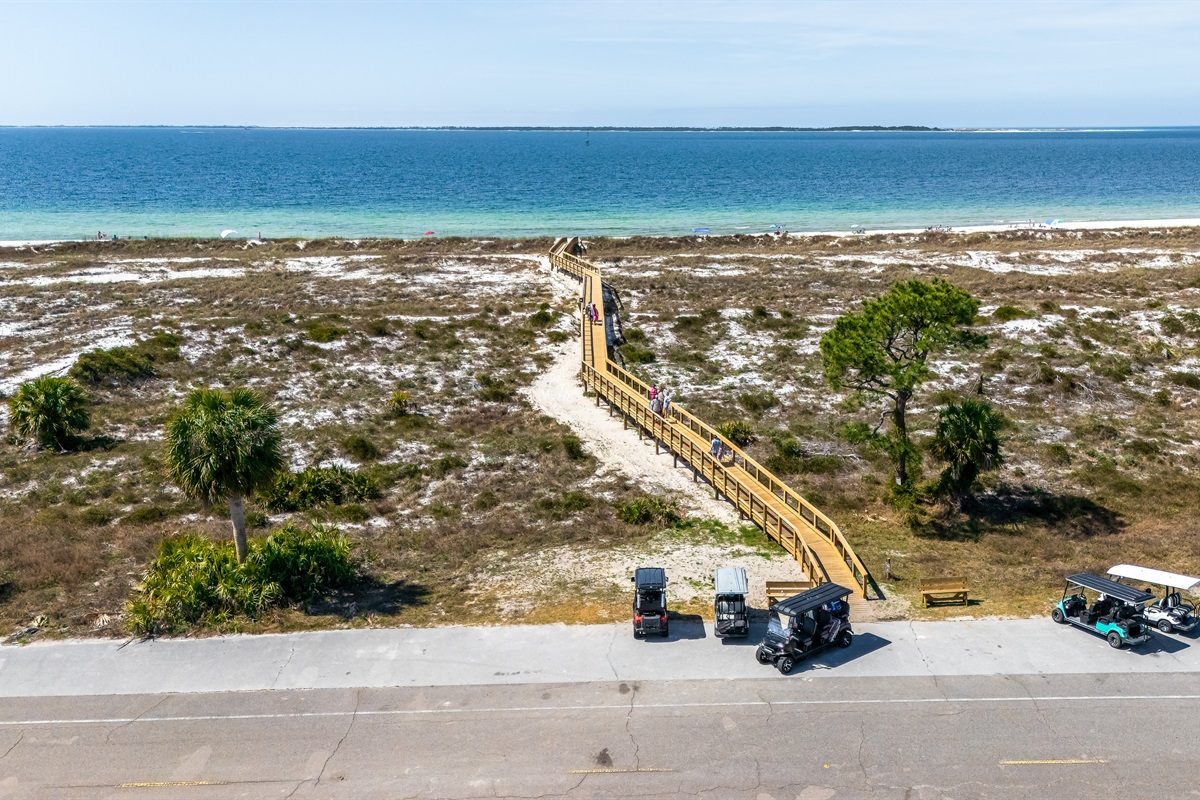 New Boardwalk All the Way to the Beach