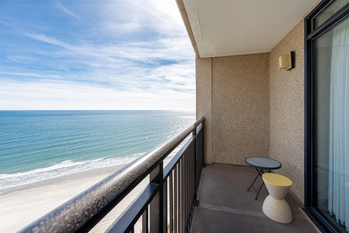 Breathtaking Views from Balcony!