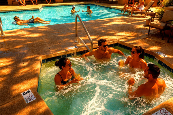 Pool Party at TPC Golf Villa