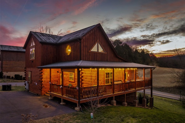 Cabin Exterior twilight