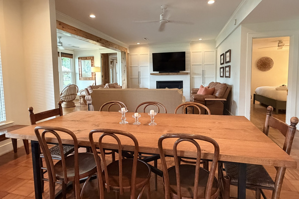 Open Living/Dining Area.