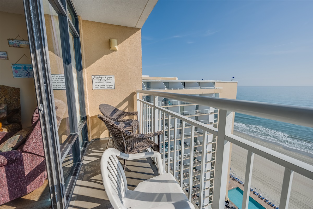 Breathtaking Views from Balcony!