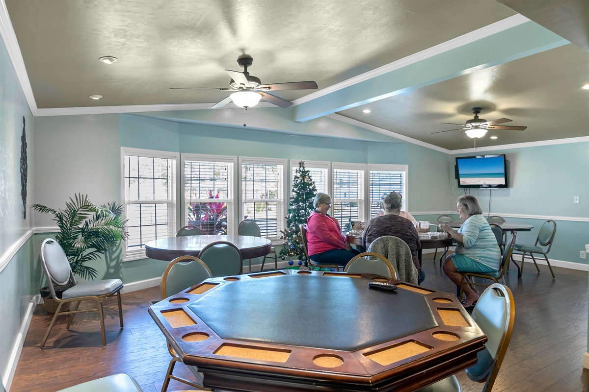 Poker Table & Card Tables at McLarren House