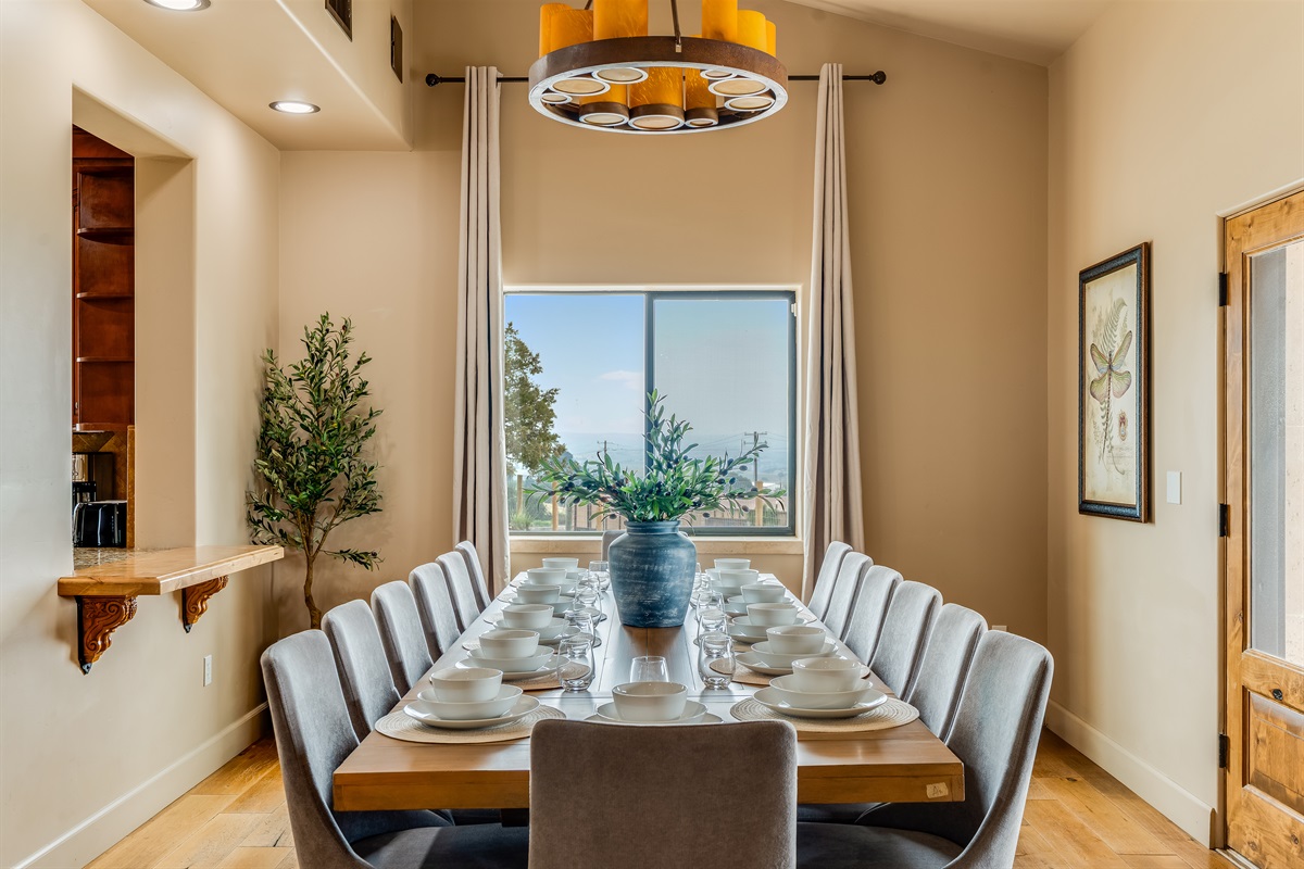 Formal Dining Room to seat 16 guests
