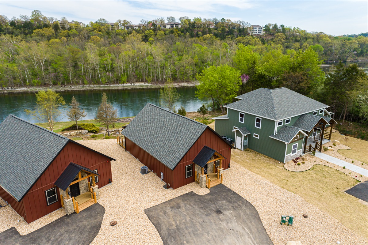 Fish Stories is ready for your retreat! Consider renting several of our 11 waterfront cabins for larger groups.