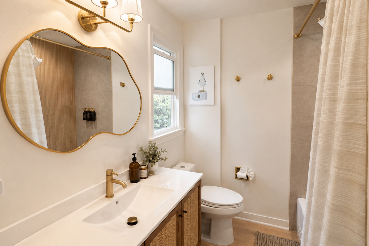 Main floor bathroom