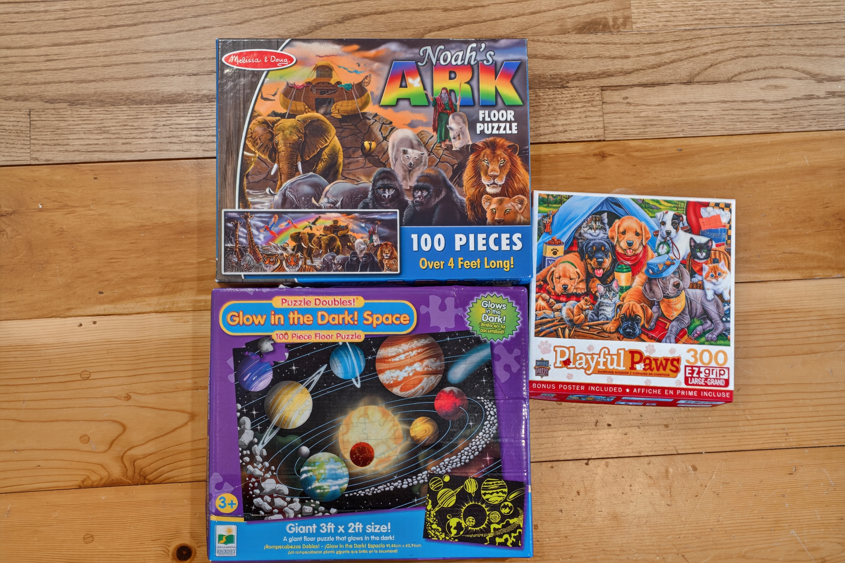 Books, puzzles, and games for relaxing evenings indoors.