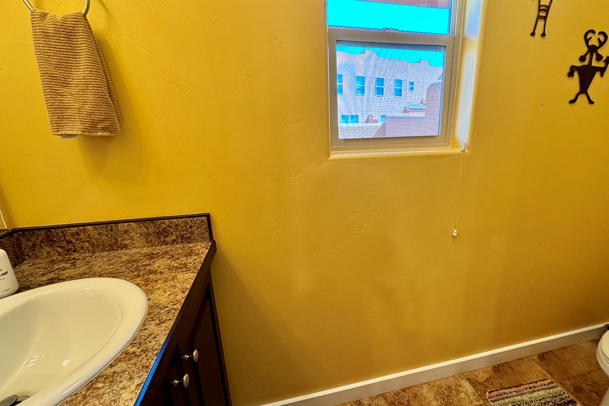 Half Bathroom Off The Kitchen