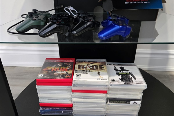 Sony PlayStation with Games