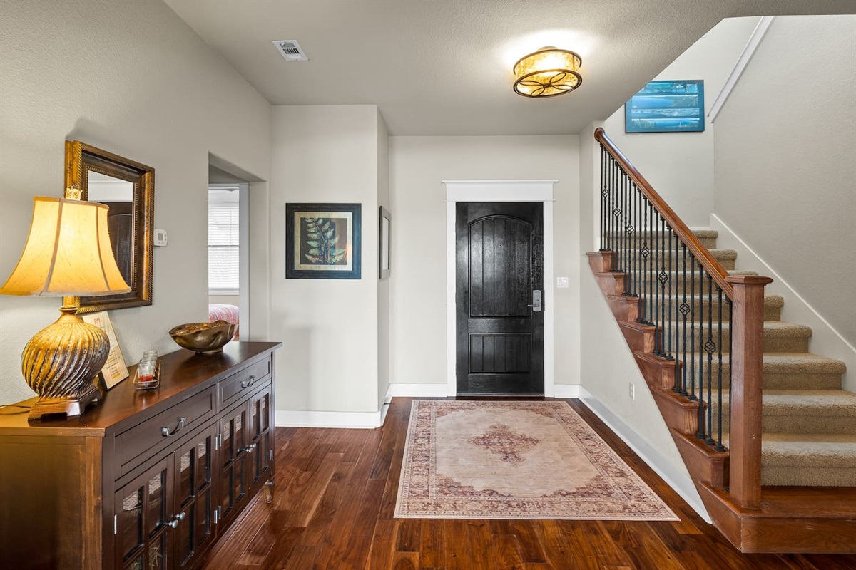 Front Entry with Stairs to 2nd Level