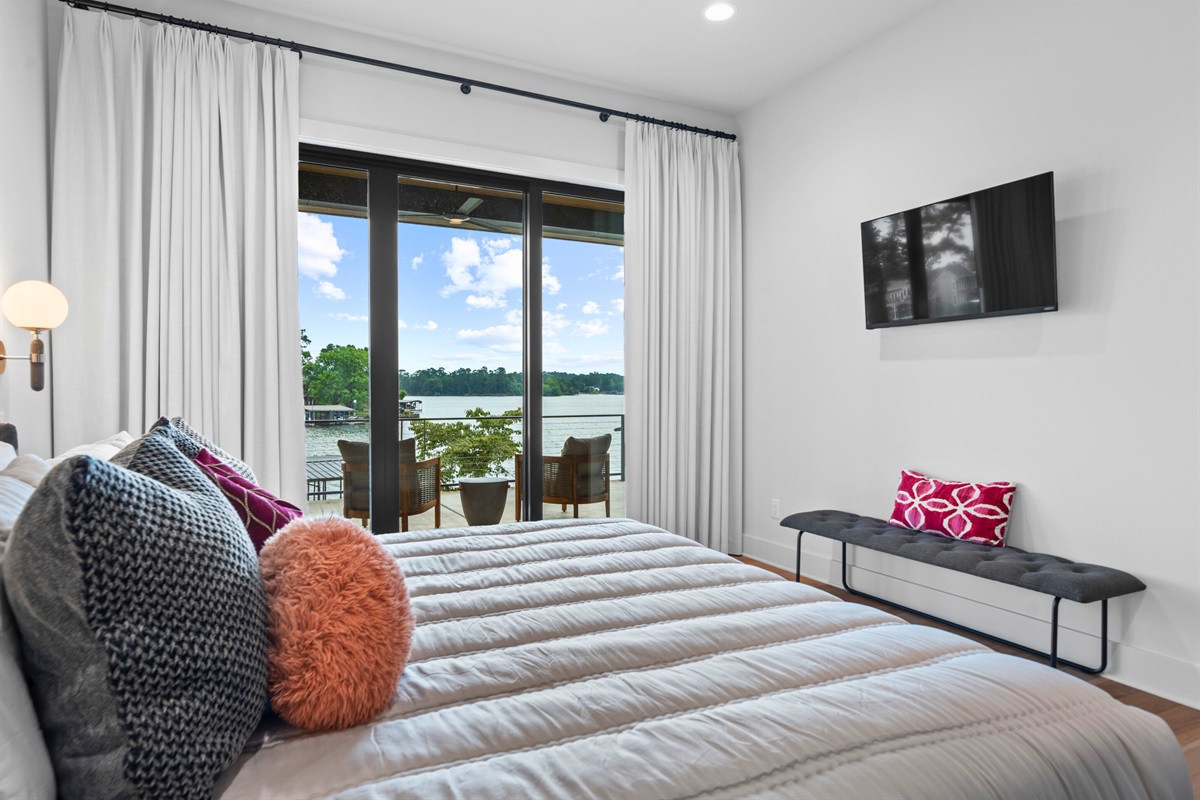 Wake up to beautiful mornings with a panoramic view right from your bedroom, letting the natural light and scenery start your day on a perfect note.