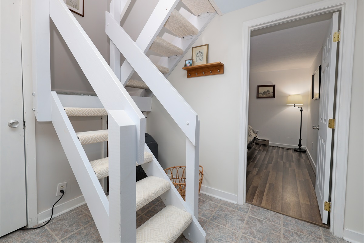 Stairs from Main Level to 2nd Level