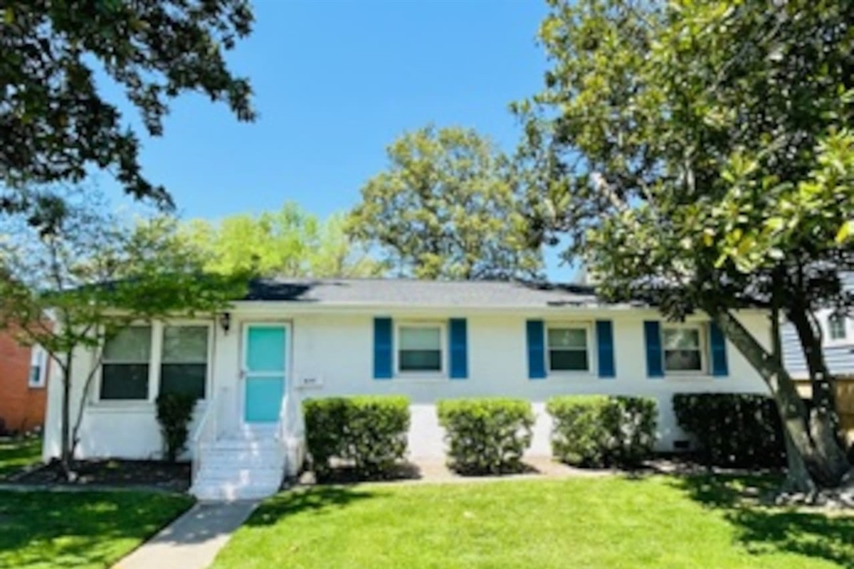 The Front of the house