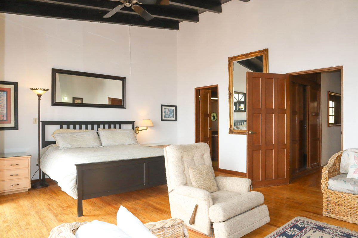 Primary Bedroom with Fireplace